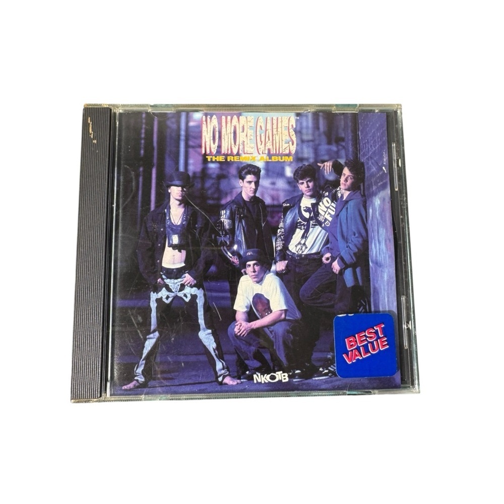 New Kids On The Block No More Games The Remix Album 1990 CD